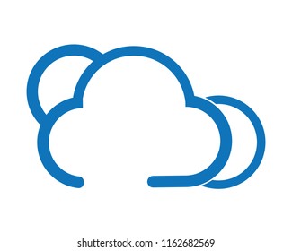 cloud logo template