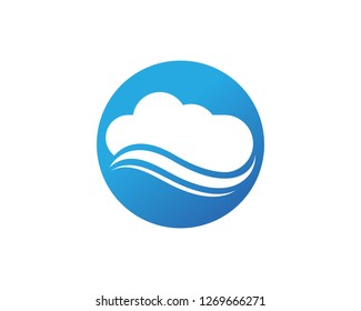 Cloud Logo Template
