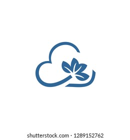 cloud logo template