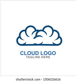 Cloud logo template Design. Cloud icon design Vector