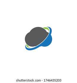 Cloud Logo Template illustration design