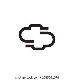 Cloud logo template vector icon design
