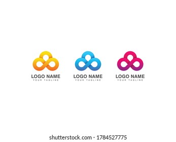 Cloud logo that looks modern and attractive