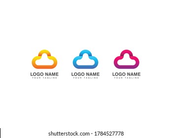 Cloud logo that looks modern and attractive