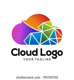 Cloud Logo vector design