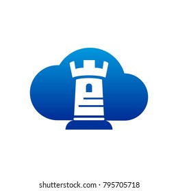 Cloud Logo vector design
