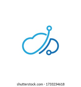 Cloud Logo vector design Template