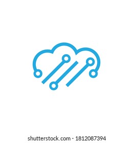 Cloud Logo vector design Template