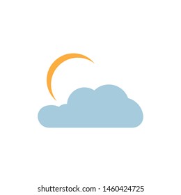 Cloud Logo vector icon illustration design Template