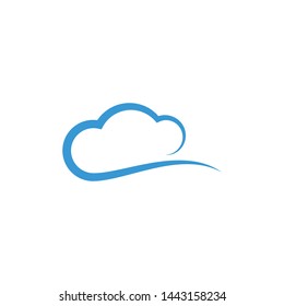 cloud logo vector icon template