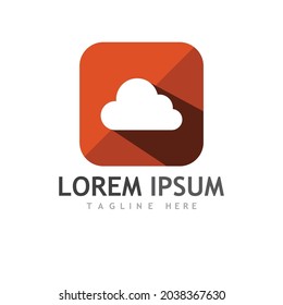 cloud logo vector and images