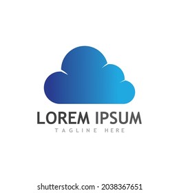 cloud logo vector and images