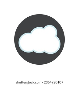 Cloud logo vector template icon illustration design