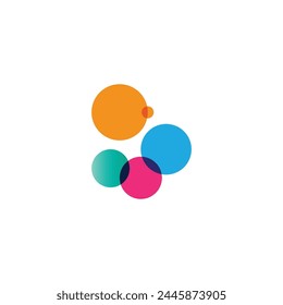 Cloud logo vector template symbol deesign