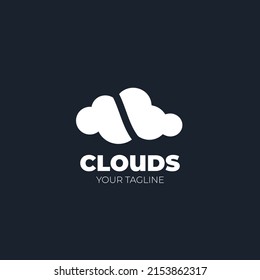 The cloud logo is very simple but has an elegant and beautiful impression, this logo was created because it was inspired by cloudy clouds in Indonesia.