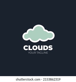 The cloud logo is very simple but has an elegant and beautiful impression, this logo was created because it was inspired by cloudy clouds in Indonesia.