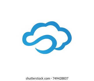 cloud logos Template symbols