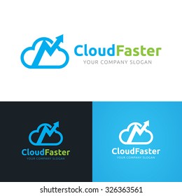 Cloud Logo,Vector Logo Template