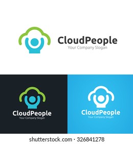 Cloud Logo,Vector Logo Template