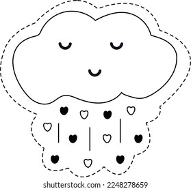 Cloud of Love- Valentine Scissors Skills
practice scissor skills, such as cutting paper.  It can also make a great activity for parents to do with their kids on Valentine’s Day!