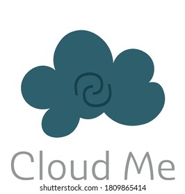 Logo-Grafikdesign von Cloud Me