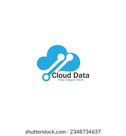 Design-Vorlage für Cloud-Metric-Logos