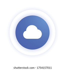 Cloud - Modern Icon (Pictogram)