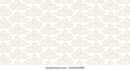 Cloud motif vector design for Chinese New Year