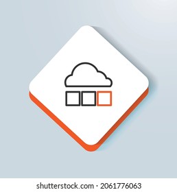 Cloud Native Application Development Icon