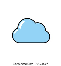 cloud natural weather in the sky design