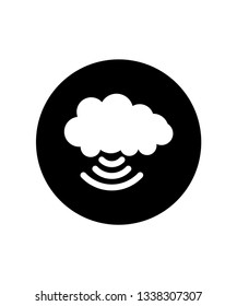 cloud network icon , internet , symbol , vector