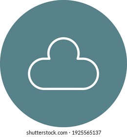 Cloud, network, share icon vector image. Can also be used for customer support and UI. Suitable for use on web apps, mobile apps and print media.