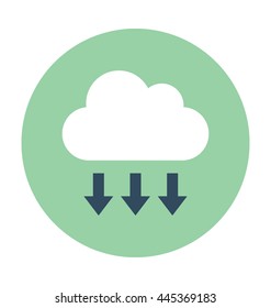 Cloud Network Vector Icon