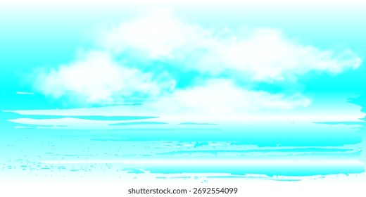 Cloud on blue sky - vintage effect style pictures
