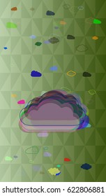 cloud pattern background