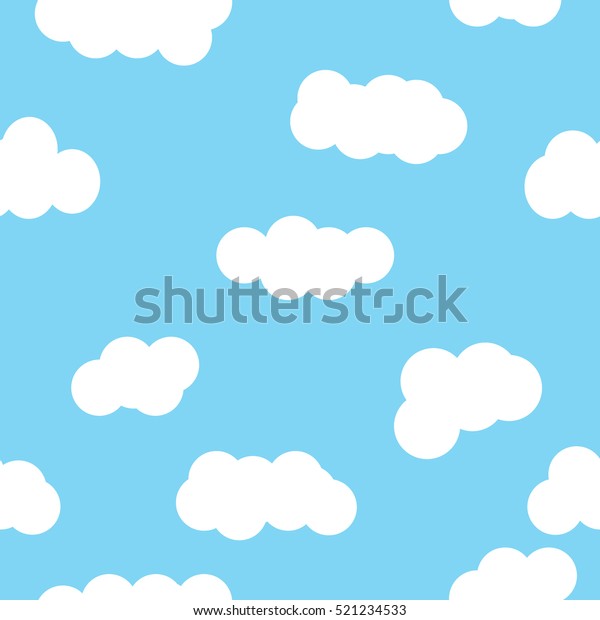 雲模様の青い壁紙デザイン シームレスな雲のパターン 雲は抽象的な背景に風雨を感じる 雲のパターン 雲の背景 雲模様の明るい曇り紙 のベクター画像素材 ロイヤリティフリー
