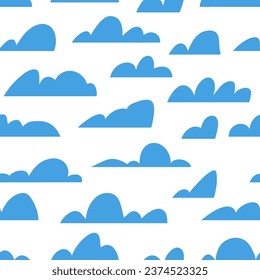 Cloud pattern for decoration banner,