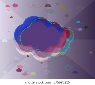 cloud pattern design