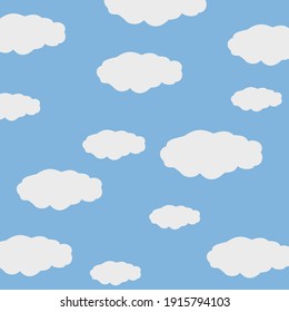 cloud pattern design suitable for background