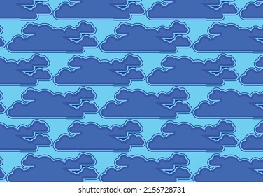 Cloud pattern design. Design of textures and backgrounds