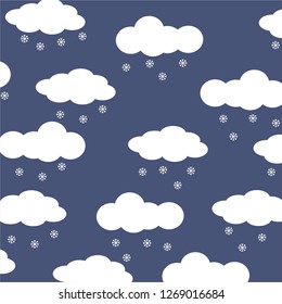 cloud pattern snowflake 

