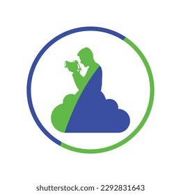 Cloud photographer Illustration Vector Graphic of Photographer Icon. Perfect to use for Technology Company