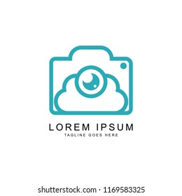 Cloud Photography Logo Template