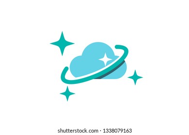 Cloud Planet Logo Inspirations Template