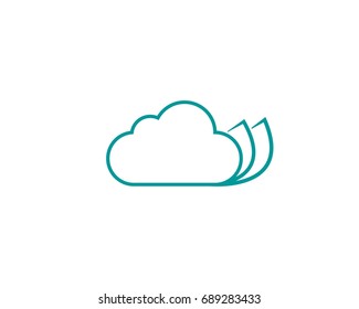 Cloud print company logo