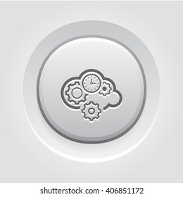 Cloud Processing Icon