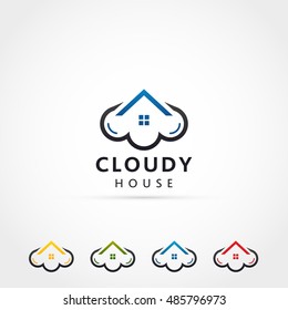 Cloud Property House Logo