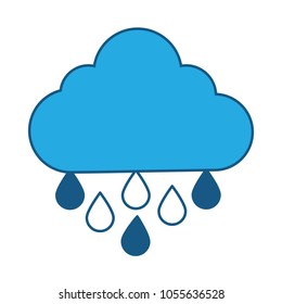 cloud with rain drops
