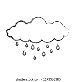 cloud rain drops climate sky image