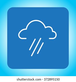 cloud rain icon